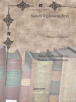 cover image of Sancti Ephraem Syri